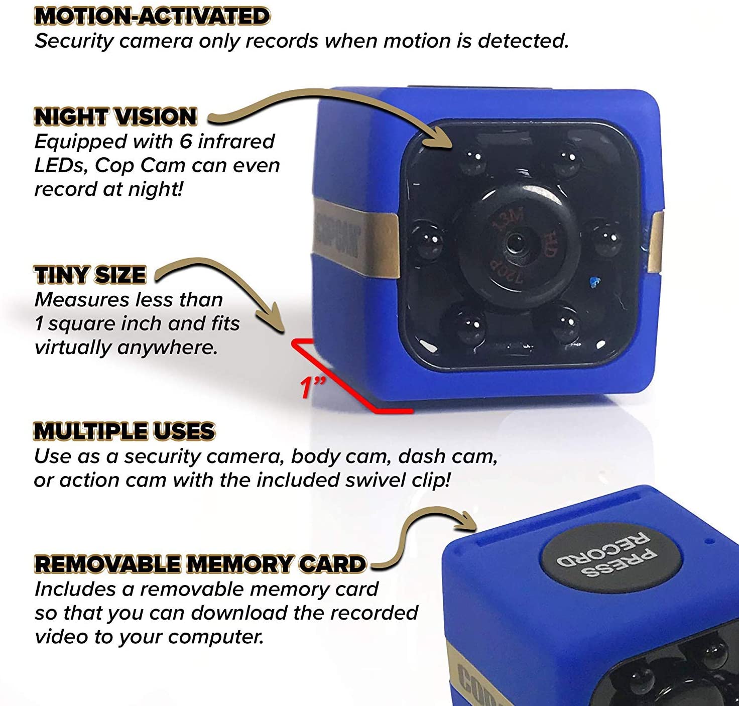 Mini Kamera Me Regjistrim - Figura 4